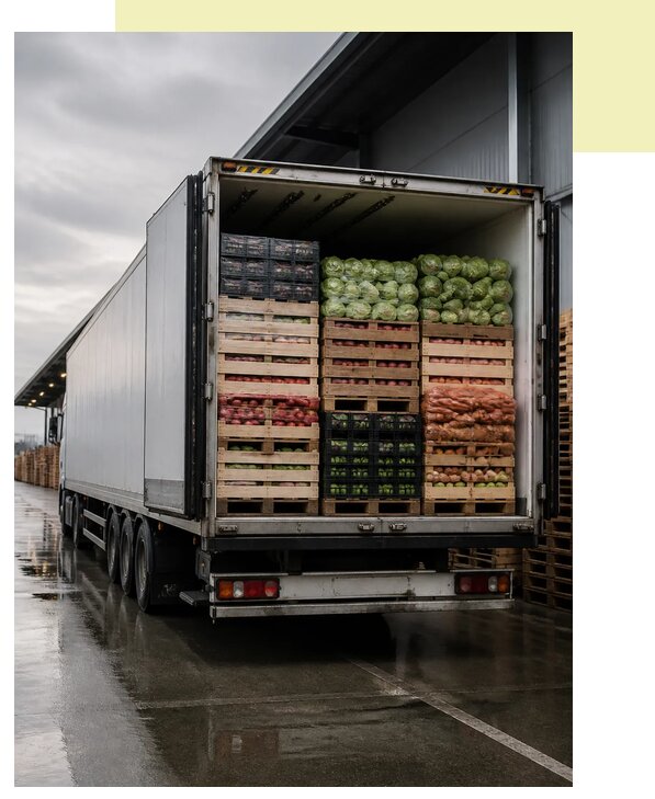 Перевозка плодоовощной продукции в Жигулёвск по цене от 5060 р. | Агросервис-Жгл